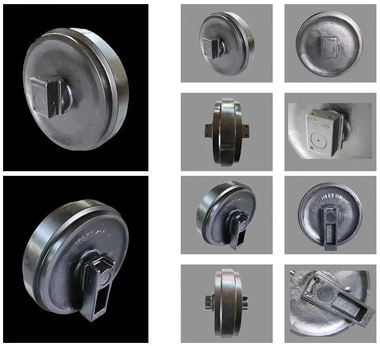 Các bộ phận của xe khoan Sh200 Idler Sh200 Track Roller Sh200 Excavator Front Idler 0