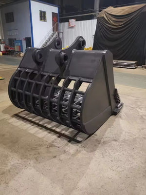 Đặt hàng theo yêu cầu của Volvo Rock Digging Tilt Ditch Mud Bucket Excavator Cleaning Screen Skeleton Buckets