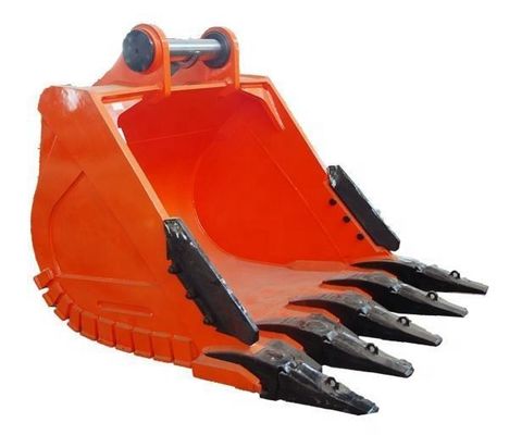 Thép cao sức mạnh đào xô với Bolt trên bánh răng cho máy đào tăng cường