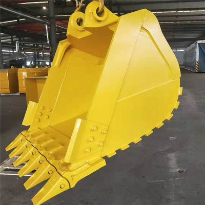 Màn đào nặng có lớp phủ bột màu vàng Capacity 1 m3 cho hầu hết các mô hình máy đào