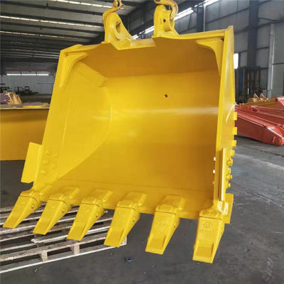Màn đào nặng có lớp phủ bột màu vàng Capacity 1 m3 cho hầu hết các mô hình máy đào