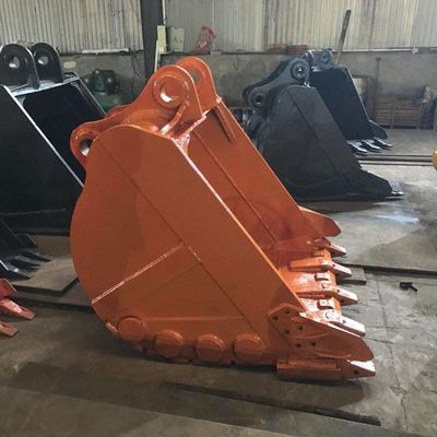 Tăng cường công suất nặng màu vàng cong khoan thợ đào thùng với dung lượng 1 mét khối