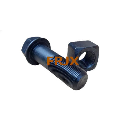 Xúc bốc đường sắt Excavator bằng kẽm Đơn giản màu đen kết thúc tay phải hướng sợi cho độ bền cao hơn