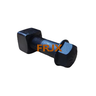 Xúc bốc đường sắt Excavator bằng kẽm Đơn giản màu đen kết thúc tay phải hướng sợi cho độ bền cao hơn