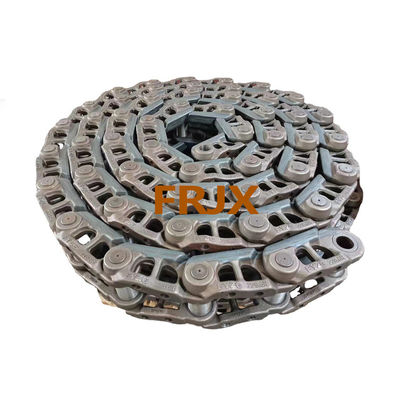 Sản phẩm kỹ thuật Khung gầm Máy xúc loại màu vàng Phụ tùng máy xây dựng TRACK LINK 46L (SK200)